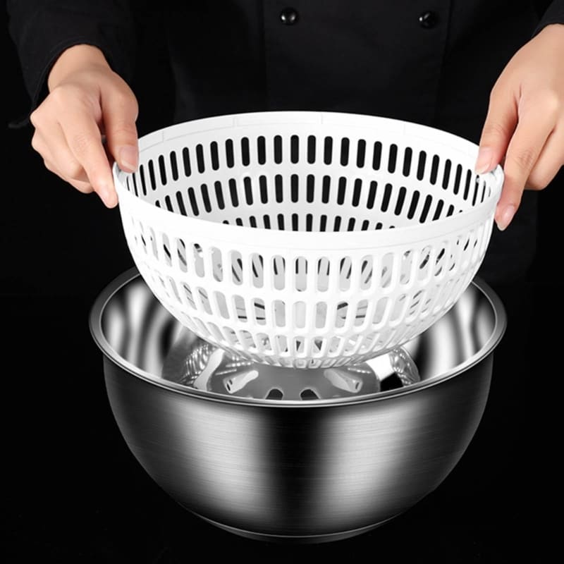 Centrifuga Secadora de Salada Bowl Inox