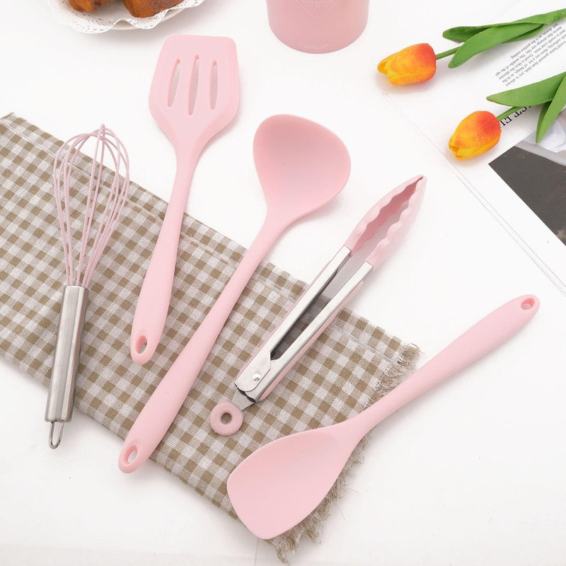 Conjunto Utensílios de Cozinha Silicone 4 a 12 Peças