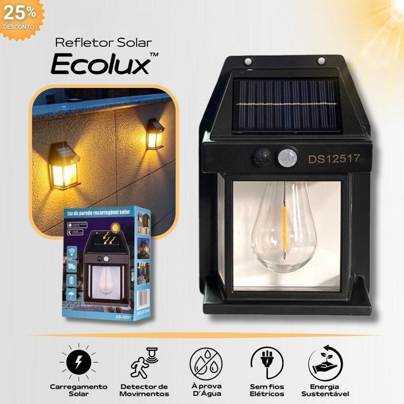 Luminária Solar - Refletor EcoLux™